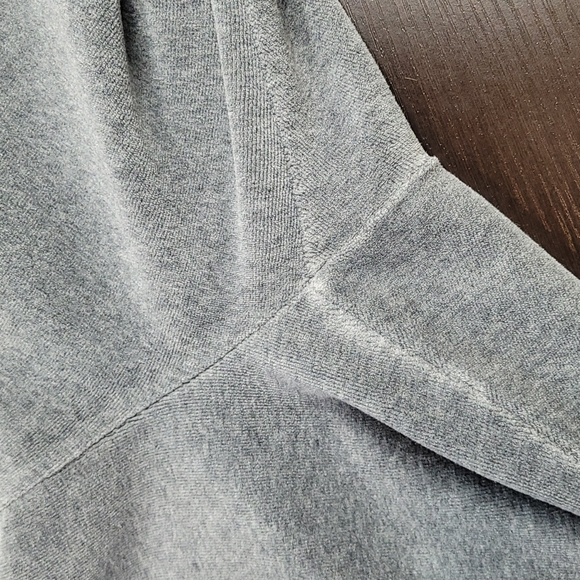 LIZ CLAIBORNE GRAY VALOR ELASTIC WAIST LONG PANTS - Picture 7 of 10